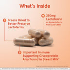 Jarrow Formulas Lactoferrin 250 mg Immune Support

