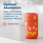 Hiya Iron+ Kids Supplement High-Absorption Carbonyl Iron

