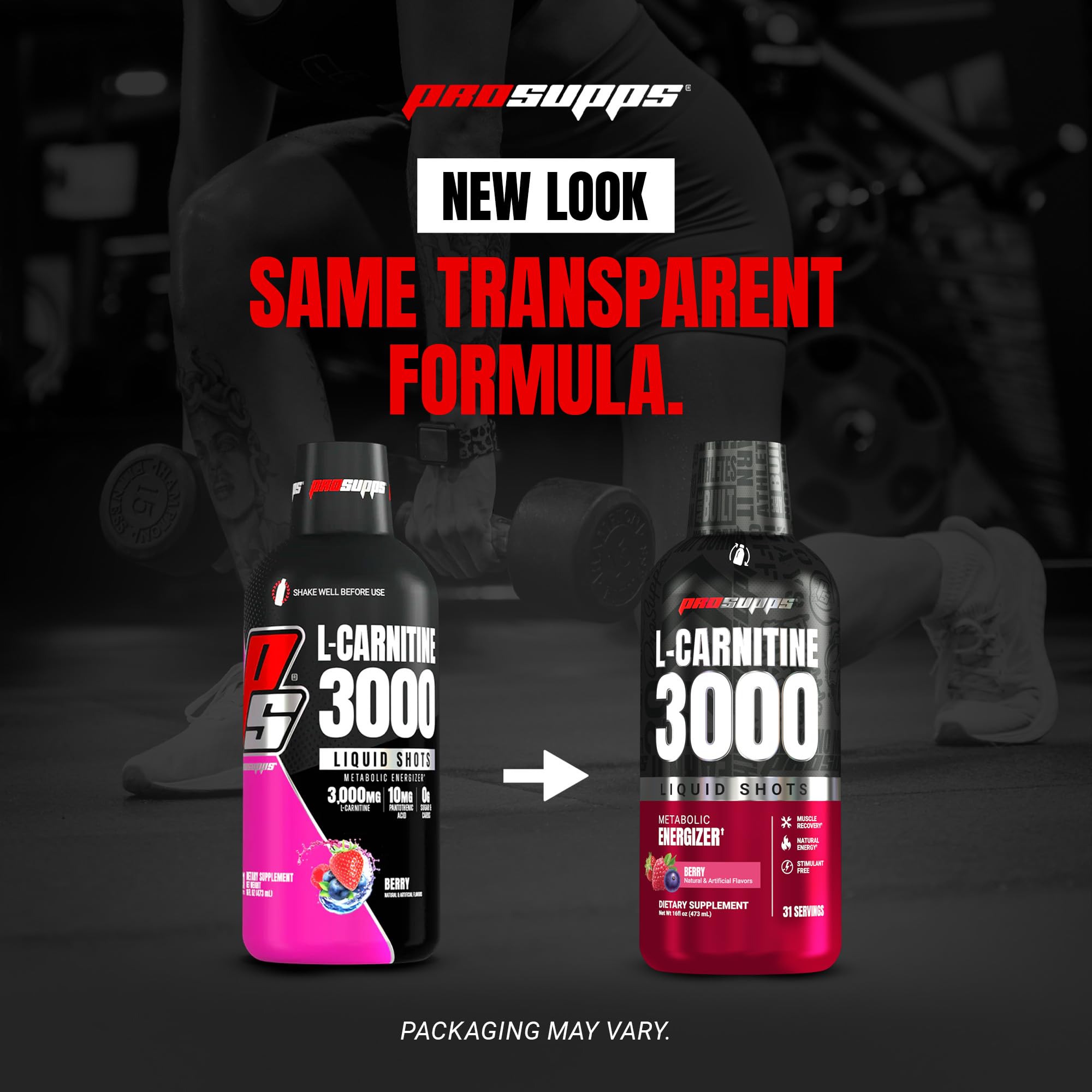 ProSupps L-Carnitine Liquid Shot for Energy & Recovery

