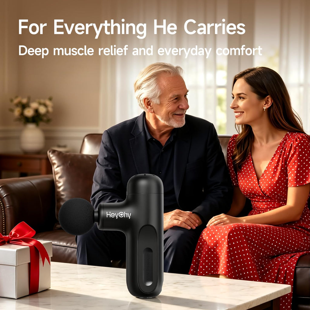 HEYCHY Mini Massage Gun Deep Tissue Percussion Massager

