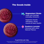 OLLY Relaxing Magnesium Gummies Raspberry Lavender

