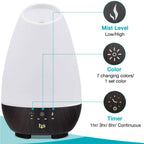 HealthSmart Essential Oil Diffuser | Cool Mist Humidifier

