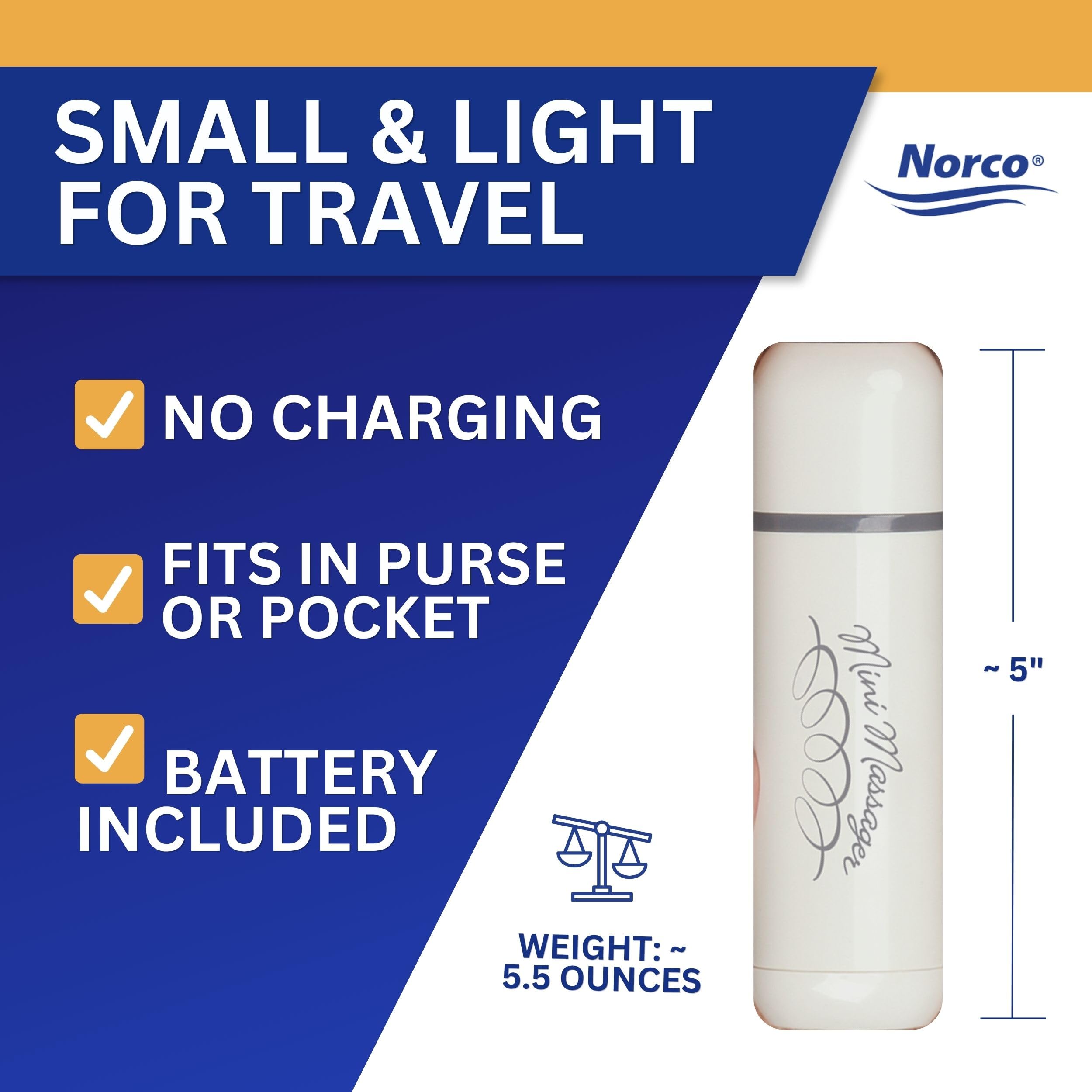 Norco Mini Massager | Portable Therapy Tool

