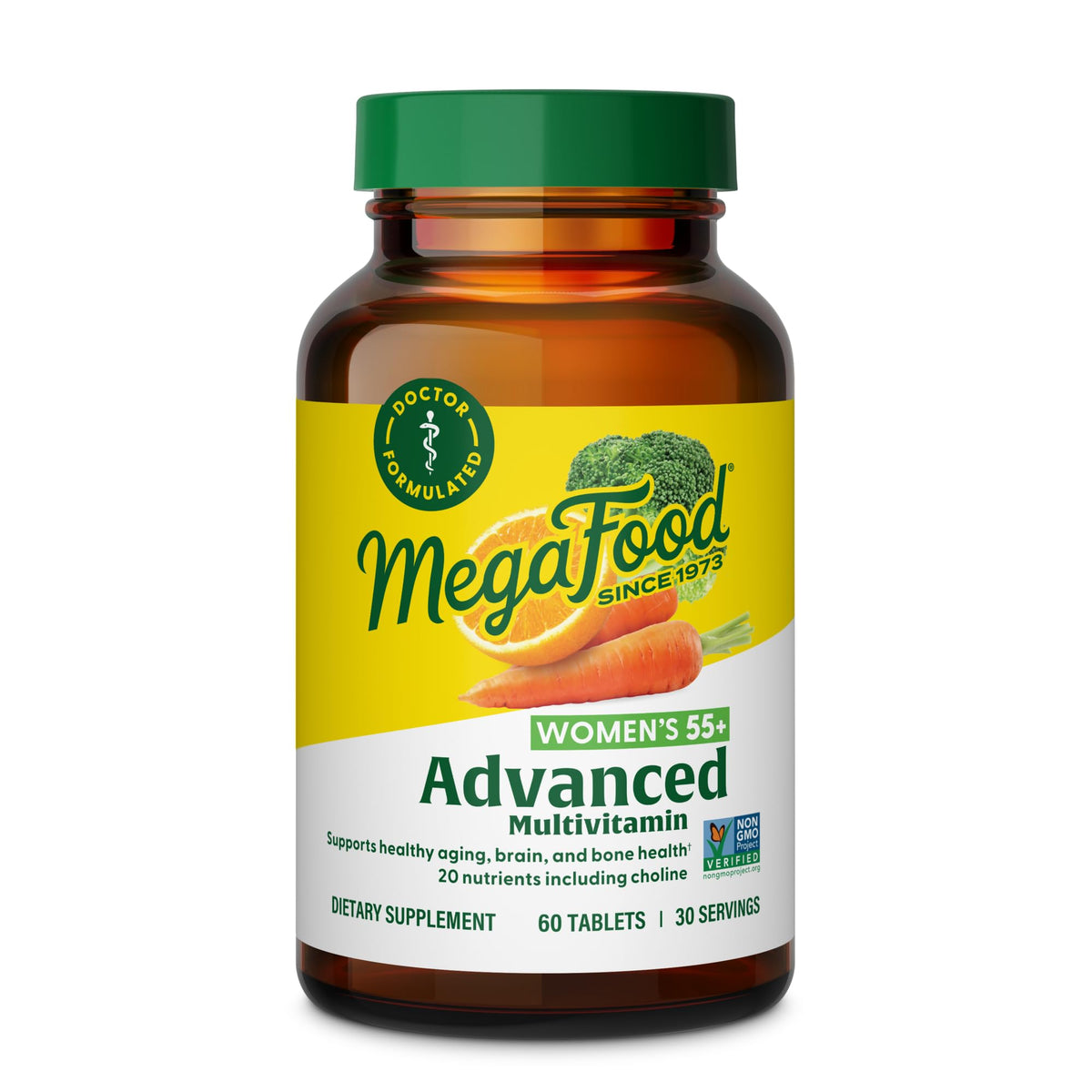 MegaFood Advanced Women's Multivitamin Vegetarian Formula