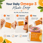Coromega MAX Omega-3 Fish Oil + Vitamin D

