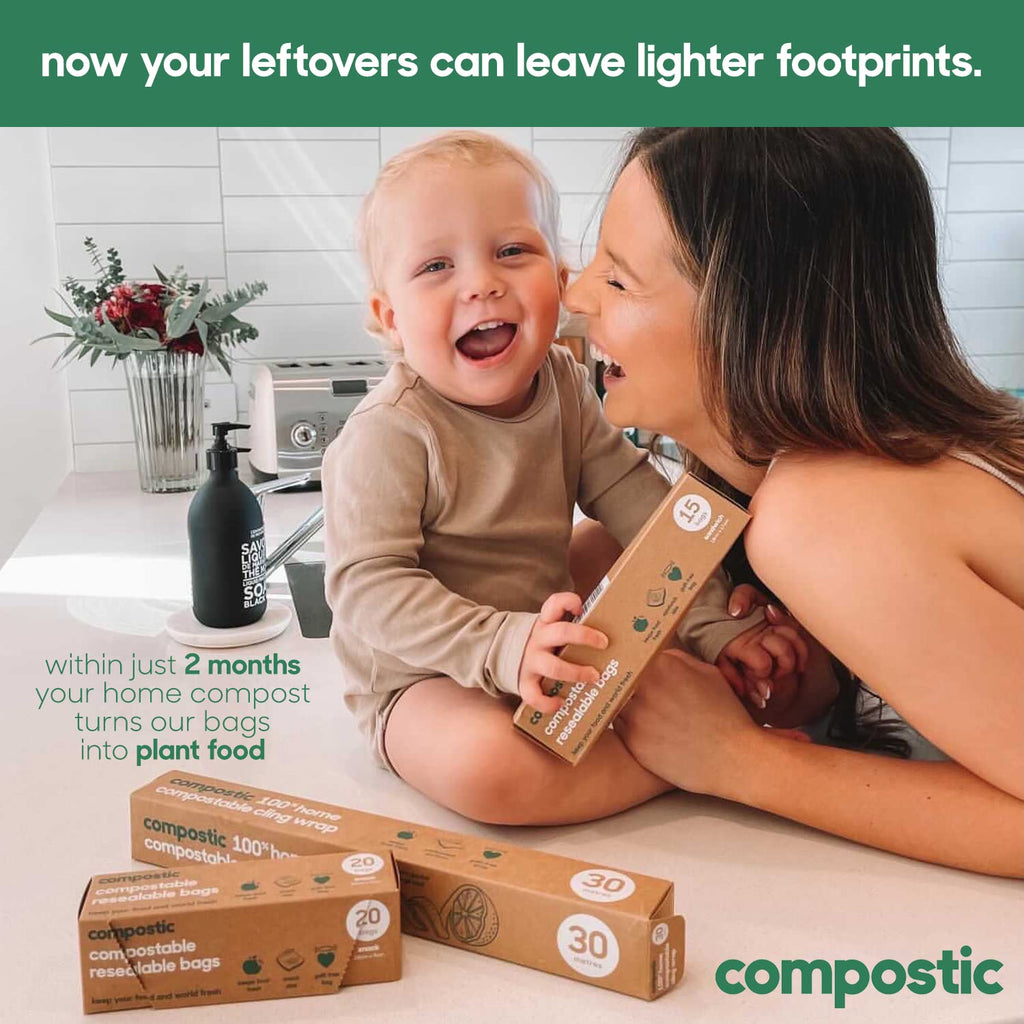 Compostic Compostable Storage Bags | Home Compostable

