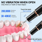 Plaque Remover for Teeth - Rechargeable Tartar Tool


