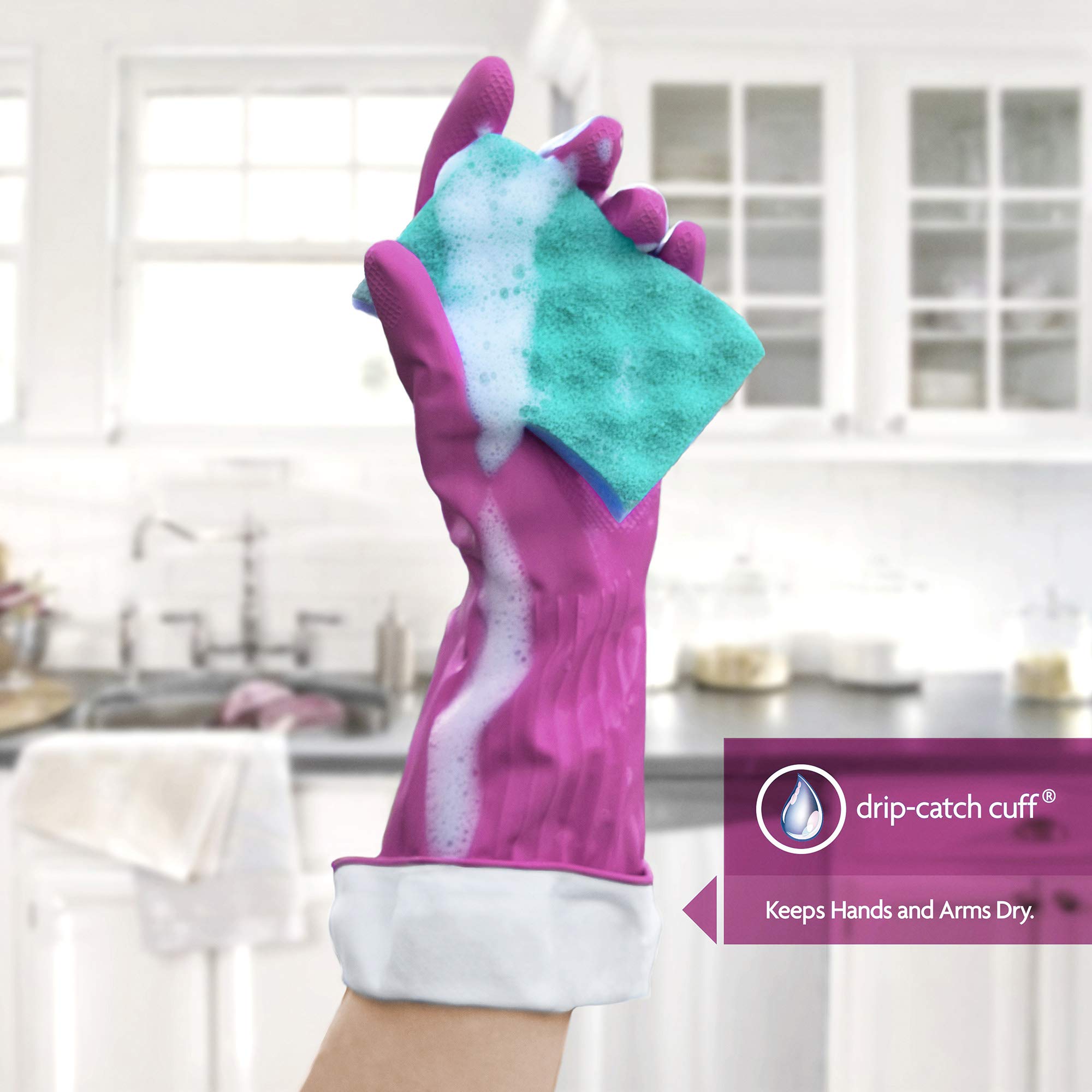 O-Cedar Playtex Living Gloves Reusable Cleaning Gloves

