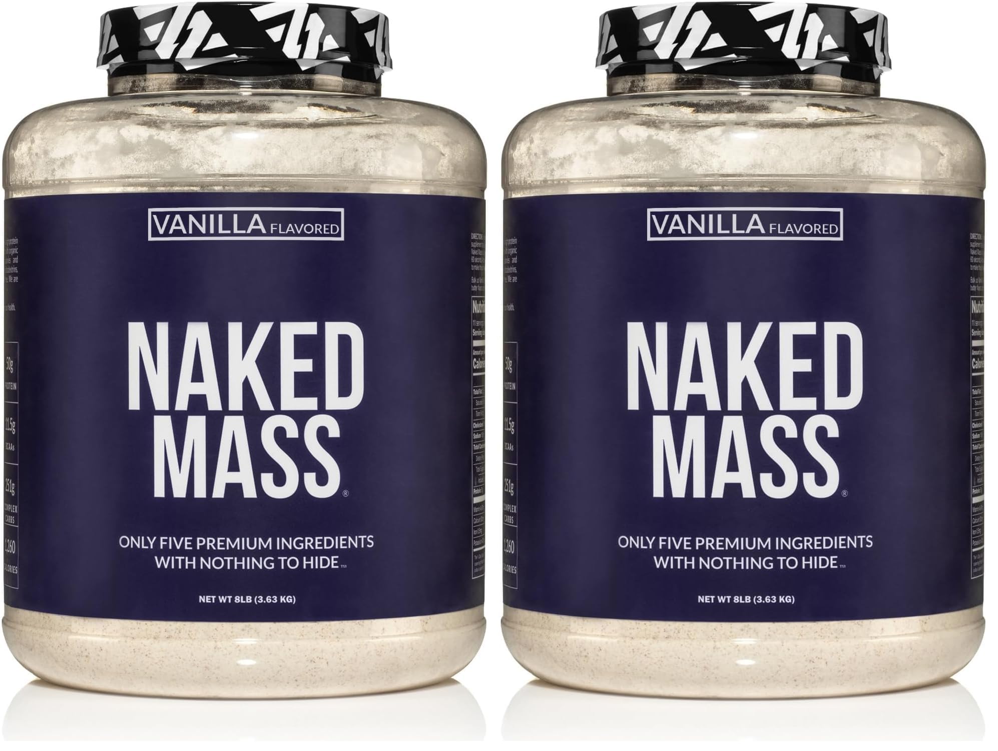 Naked Mass Gainer - All Natural Weight Gainer Protein Powder