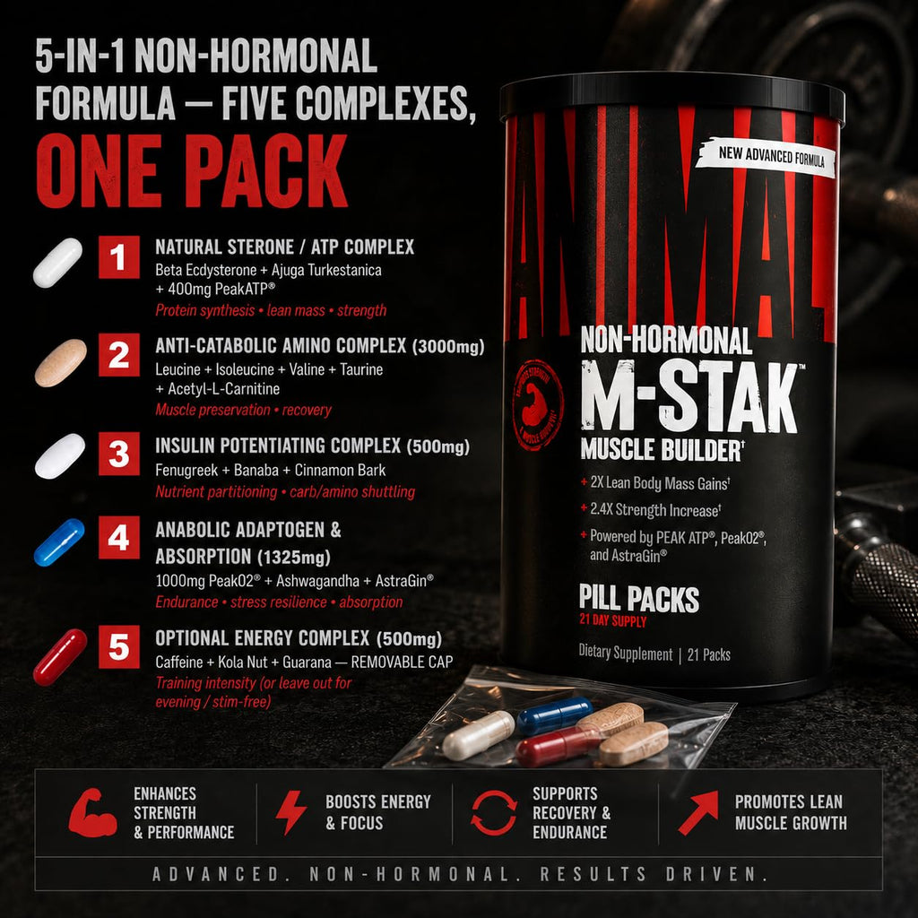 Animal M-Stak Muscle Builder Supplement


