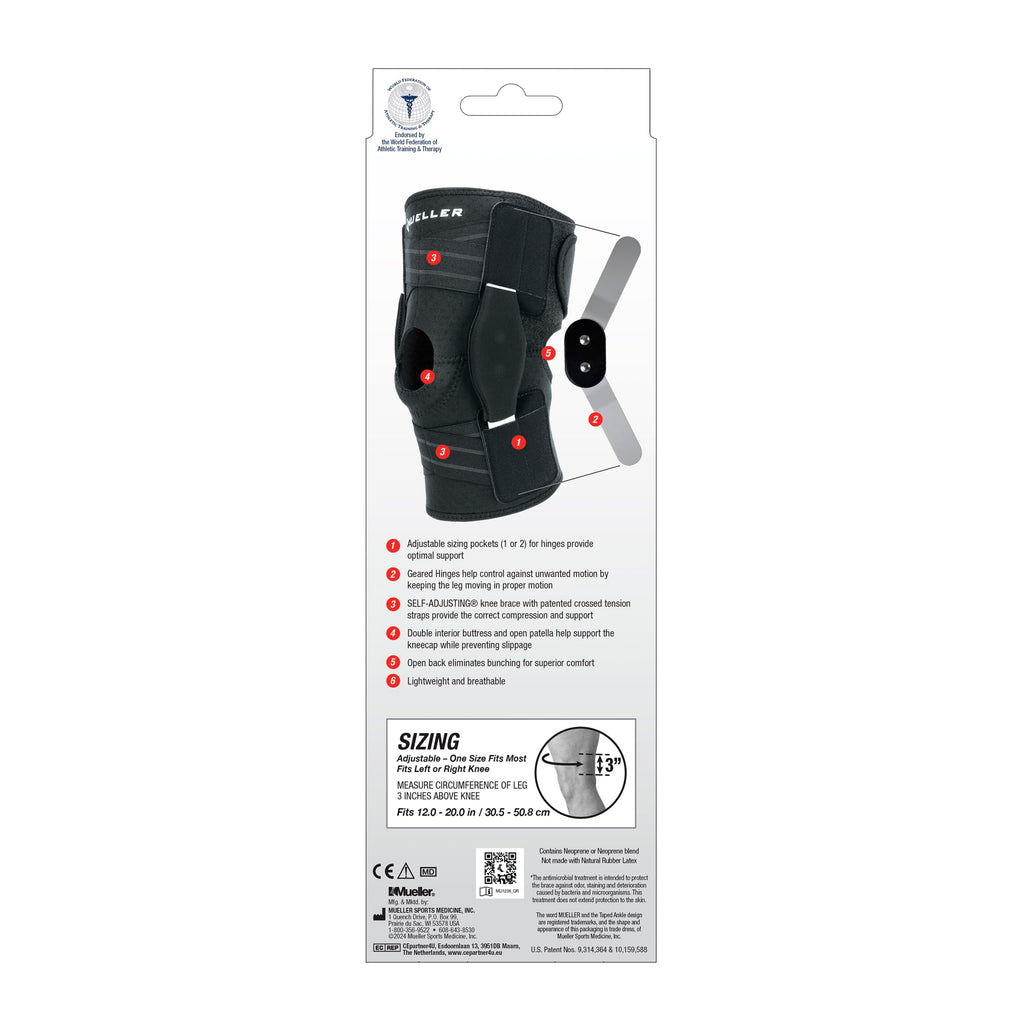 Mueller Hinged Knee Brace for Pain Relief

