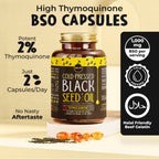Maju Black Seed Oil Capsules | Cold Pressed 2% Thymoquinone

