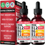 Vitamin B12 Sublingual Liquid - Extra Strength B Complex

