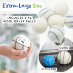 Organic Wool Dryer Balls for Laundry

