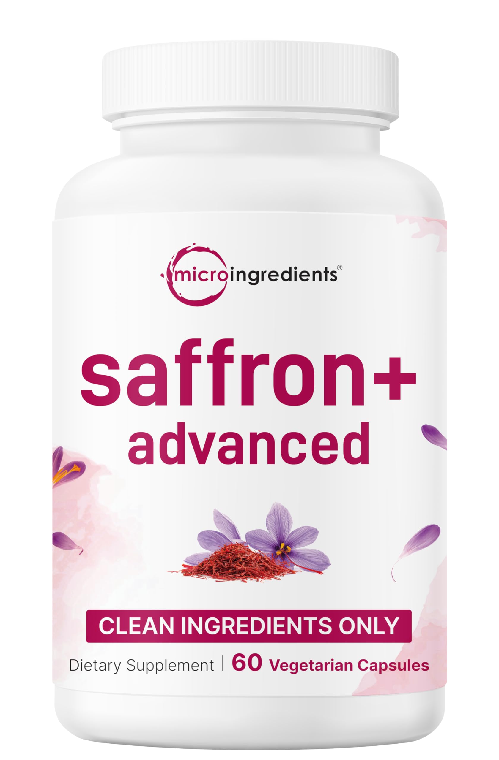 Micro Ingredients Saffron+ Advanced Supplement | Filler-Free

