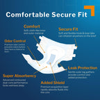 McKesson Ultra Briefs Heavy Absorbency Incontinence Briefs

