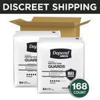 Depend Guards for Men Incontinence Pads – Maximum Absorbency

