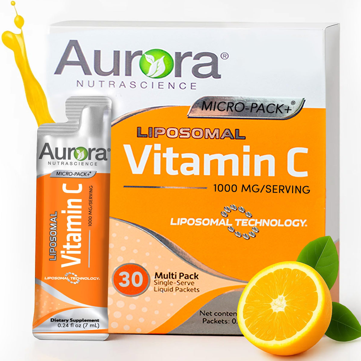 Aurora Liposomal Vitamin C Nutrascience Immune Support