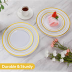 Goodluck Heavy-Duty Disposable Plastic Plates

