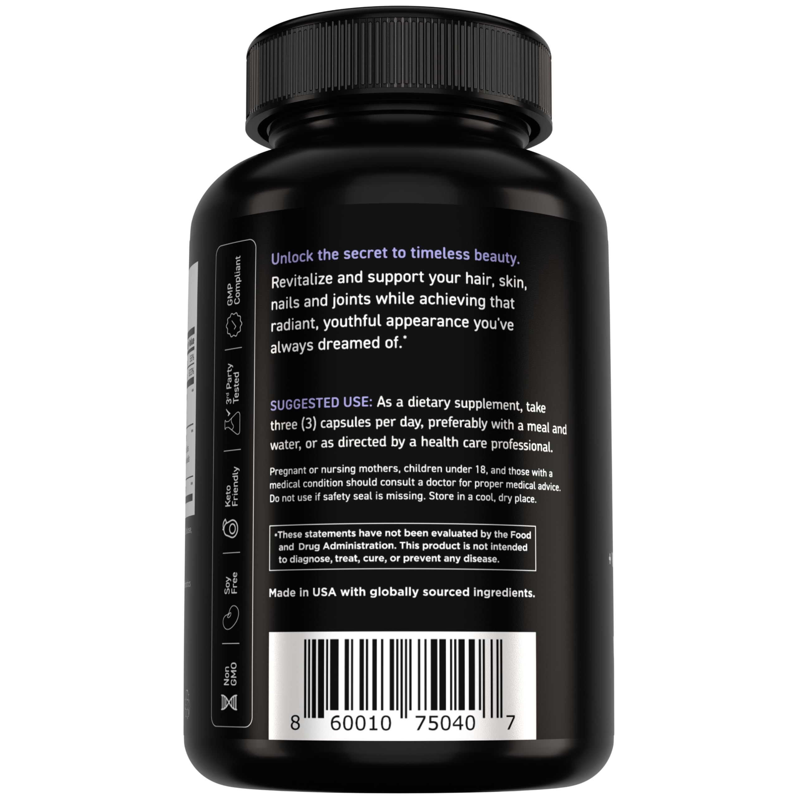 Vital Vitamins Multi Collagen Complex Plus for Hair & Skin

