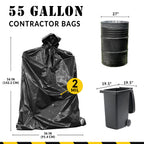Reli. Contractor Garbage Bags - Heavy Duty Trash Bags

