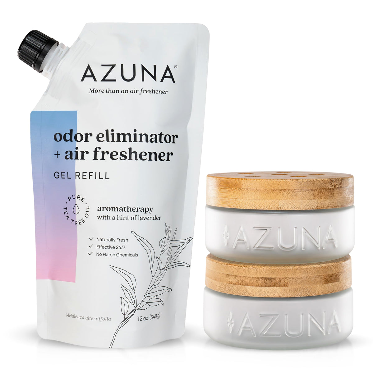 Azuna Air Freshener & Odor Eliminator Kit for Odor Control