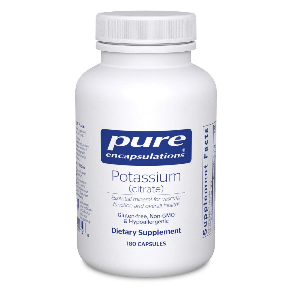 Pure Encapsulations Potassium Citrate Capsule | Electrolyte

