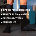 Copper Fit Mobilizer Compression Socks for Men and Women


