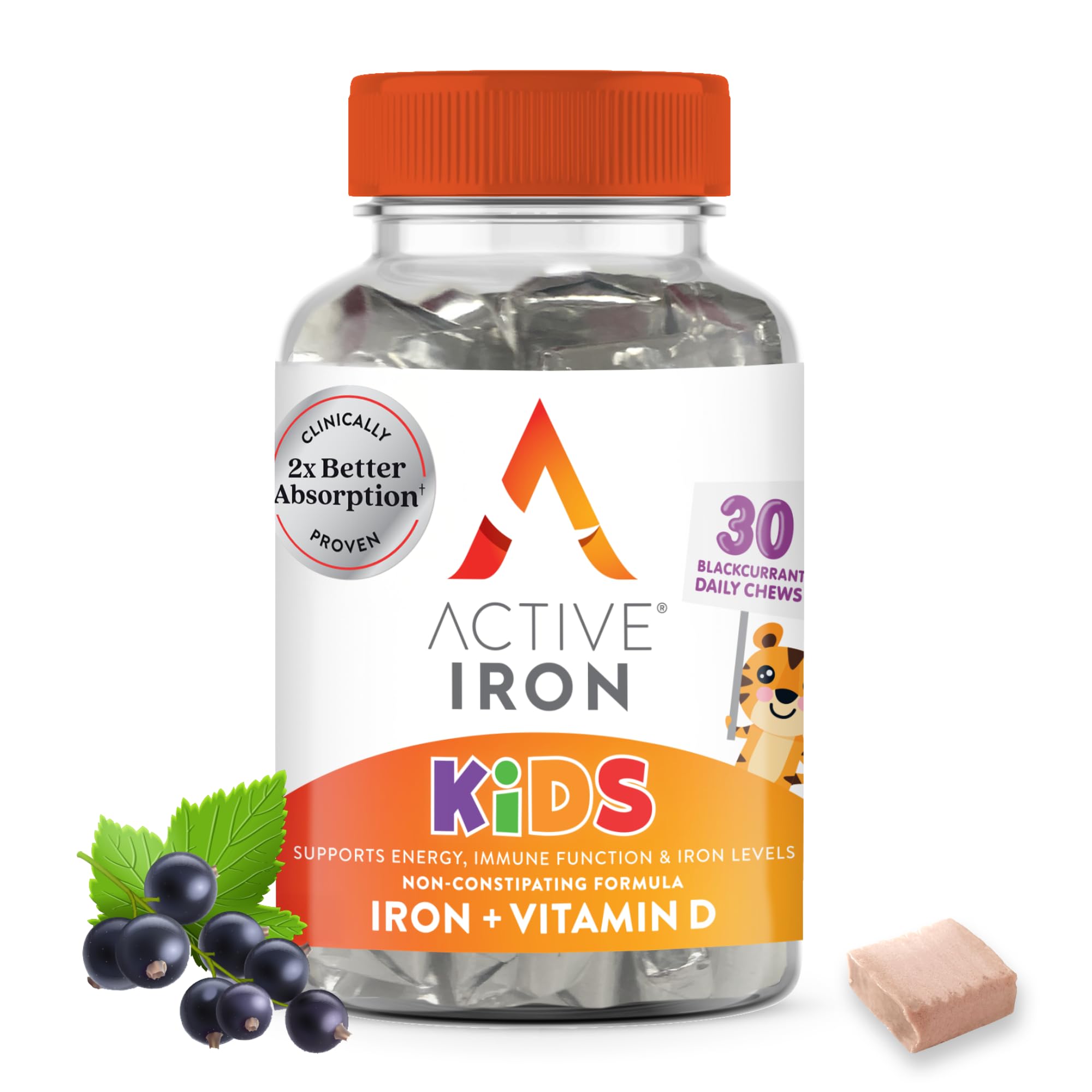 Active Iron + Multivitamin Duo — Gentle, High-Absorption Iron Supplement