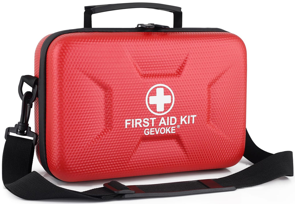 Gevoke 410-Piece Waterproof First Aid Kit | Home & Travel

