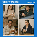 MagiCare 75% Ethyl Alcohol Unscented Hand Sanitizer Wipes

