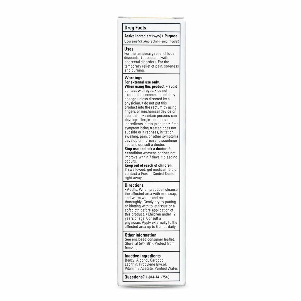 Zensa Lidocaine Numbing Cream – Topical Anesthetic

