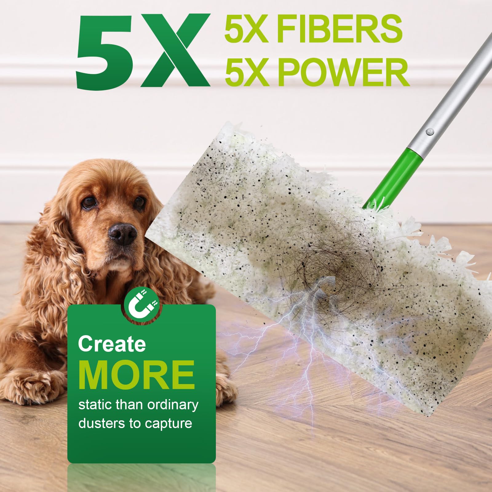 Dry Mop Cloths for Sweeper Mops – Disposable Microfiber Pads

