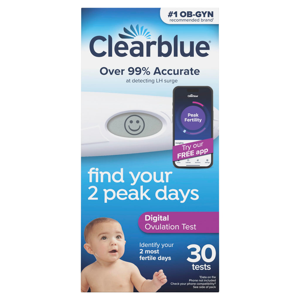 Clearblue Digital Ovulation Test | Predicts Fertile Window

