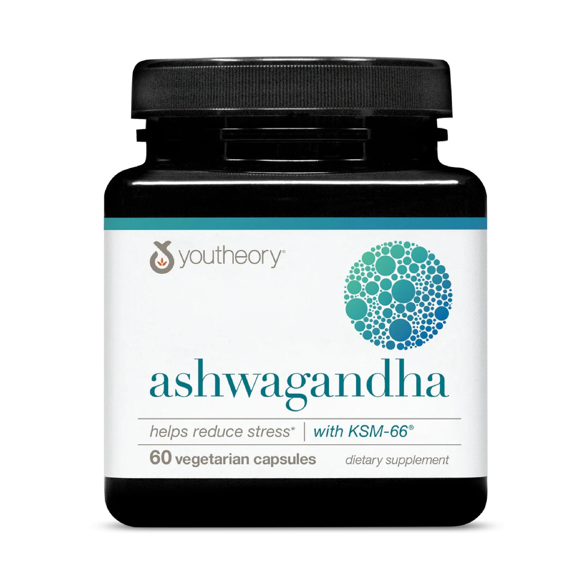 Youtheory Ashwagandha with Organic KSM-66 for Stress Relief & Energy