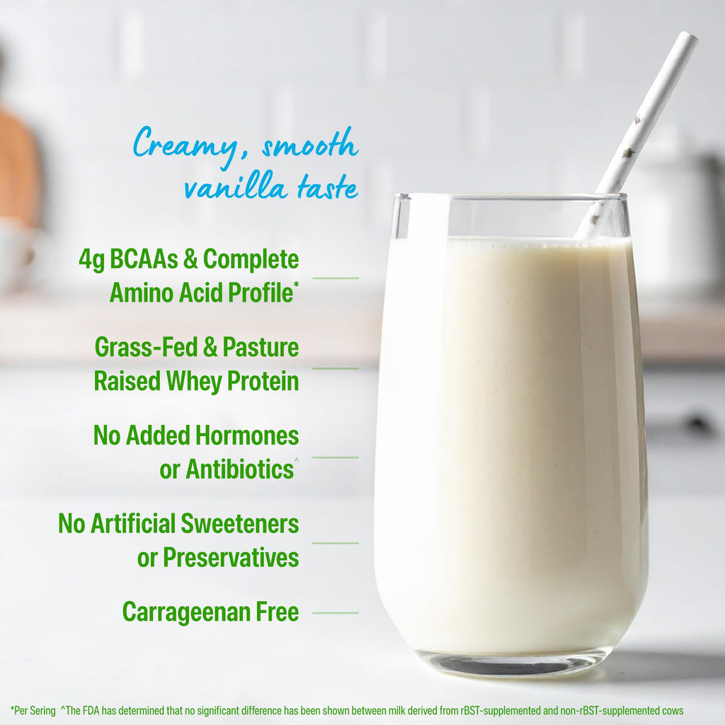 Orgain Grass-Fed Whey Protein Powder - 21g Protein

