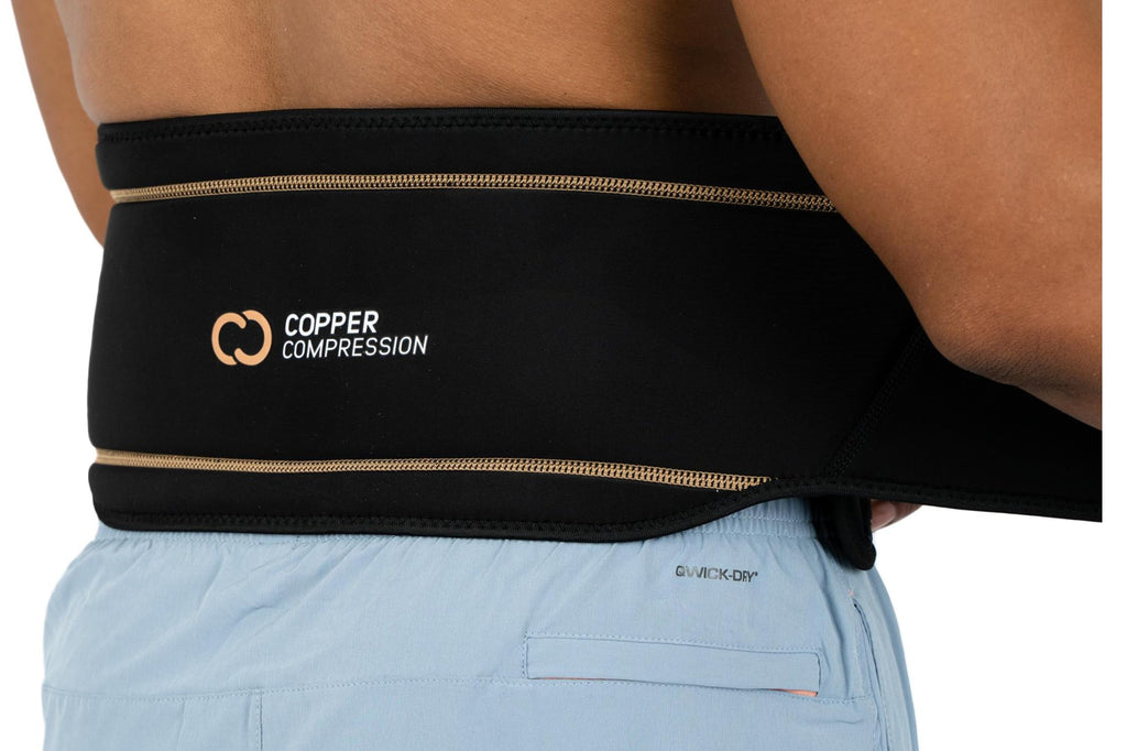 Copper Compression Back Brace - Copper Infused Lumbar Support