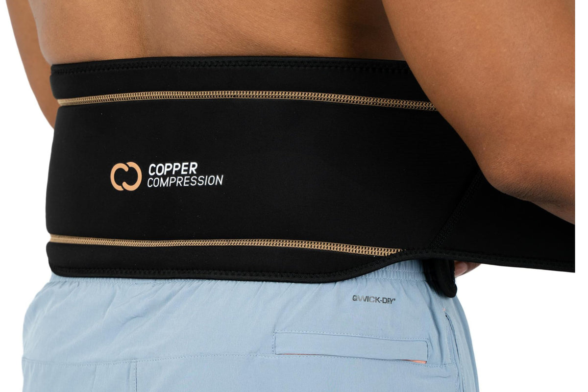 Copper Compression Back Brace - Copper Infused Lumbar Support