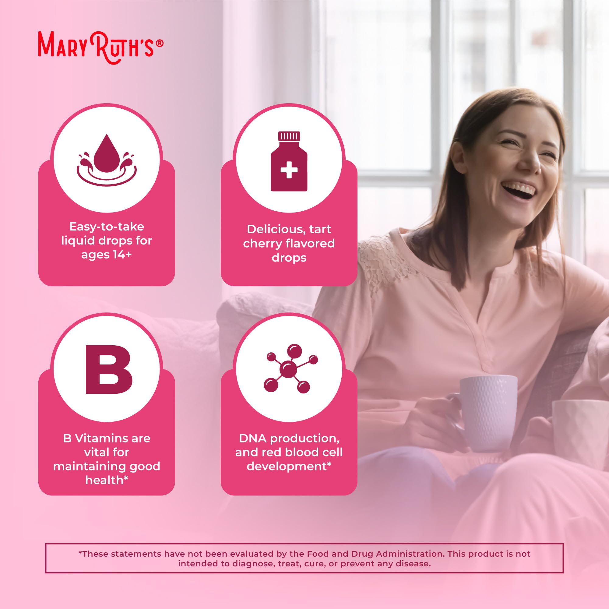 MaryRuth's Organics Vitamin B Complex | Metabolic Support

