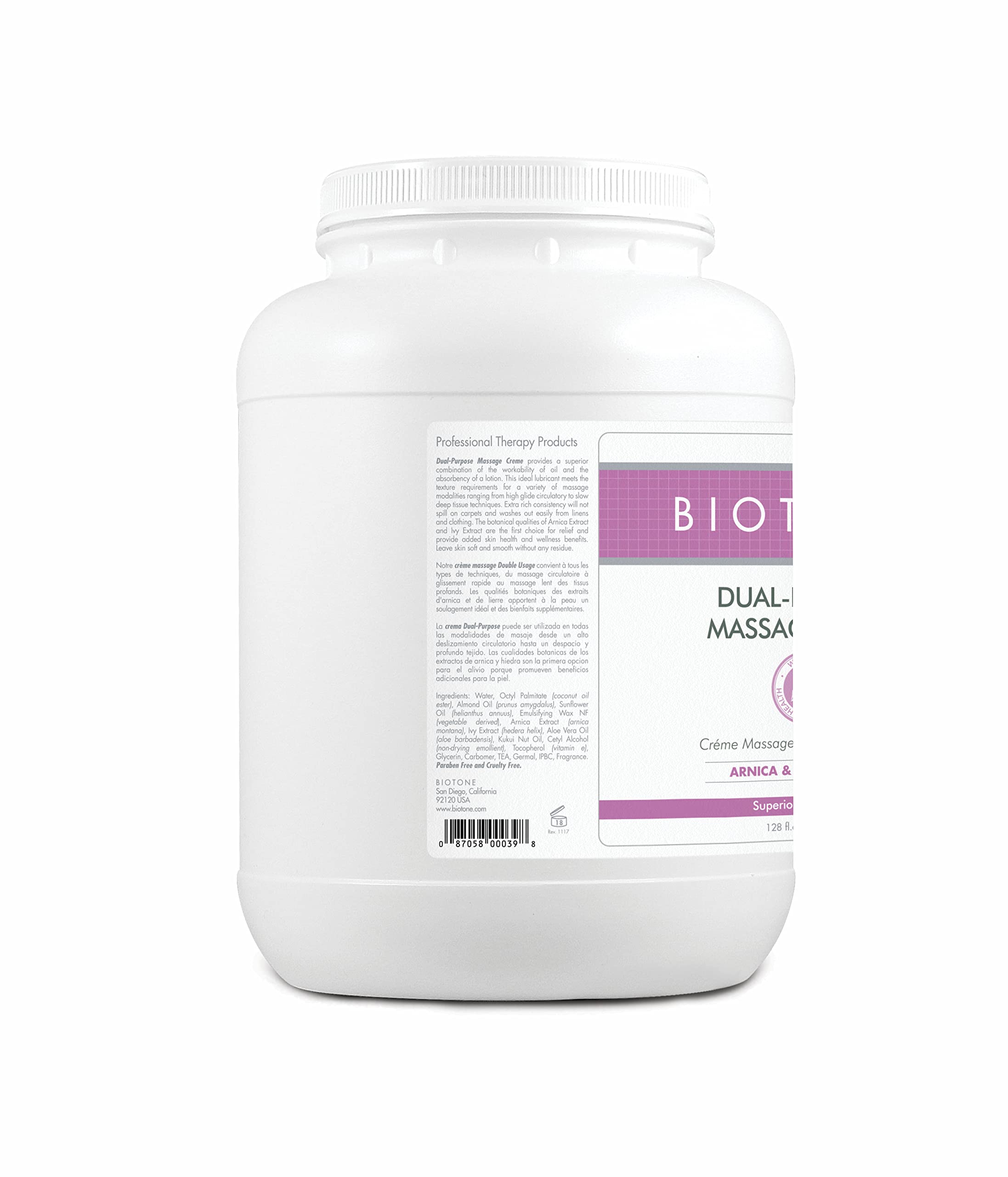 BIOTONE Massage Crème with Arnica and Ivy Extracts

