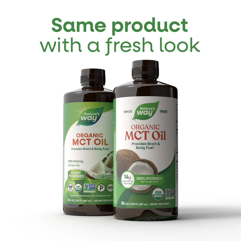Nature's Way Organic MCT Oil – Keto Friendly

