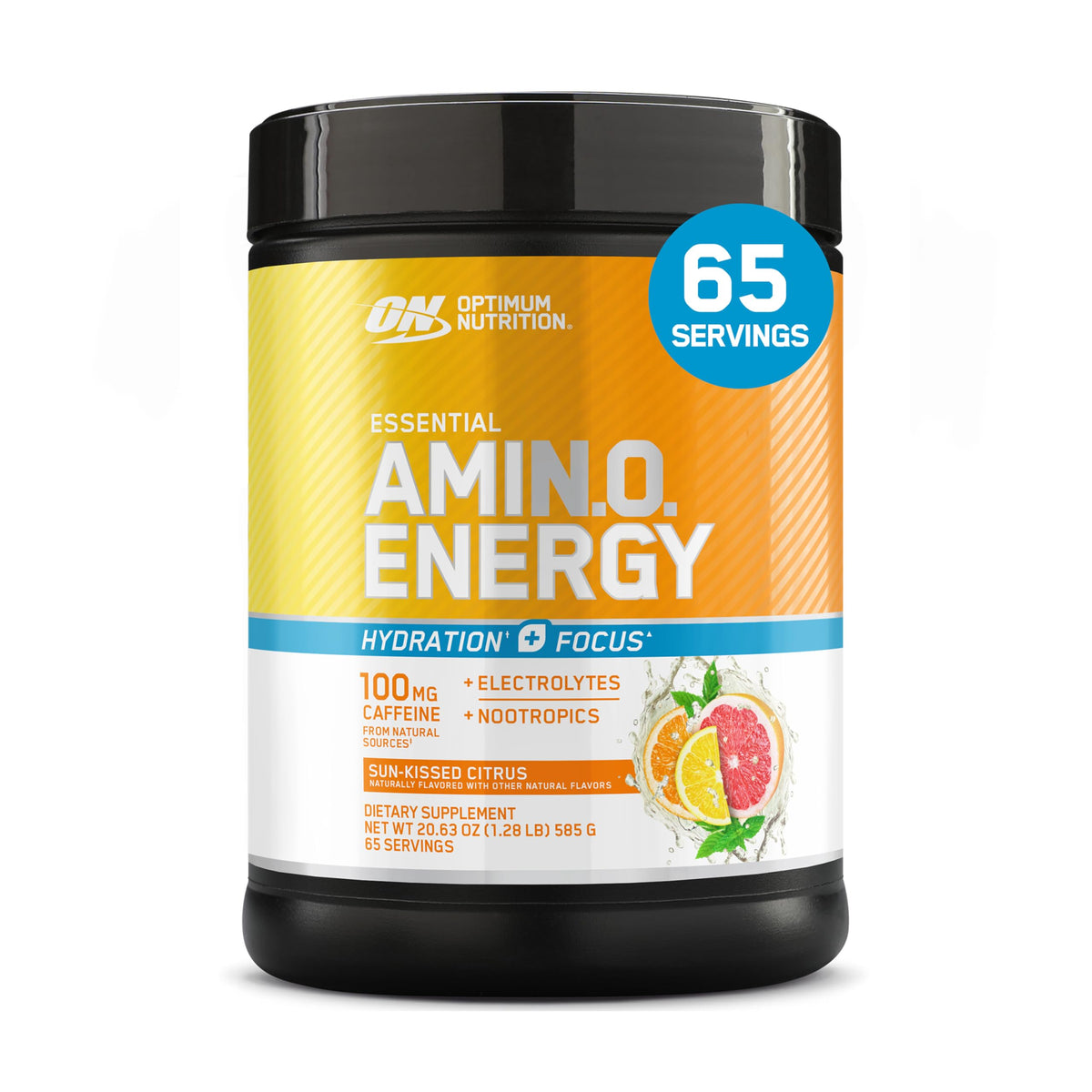 Optimum Nutrition Amino Energy Powder Plus Focus - Energy