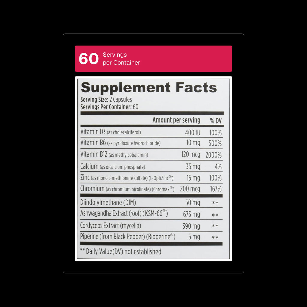 Weider Prime Testosterone Support Capsules | Daily Energy

