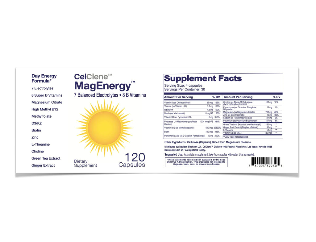 CELCLENE Daily Wellness Formula Supplement

