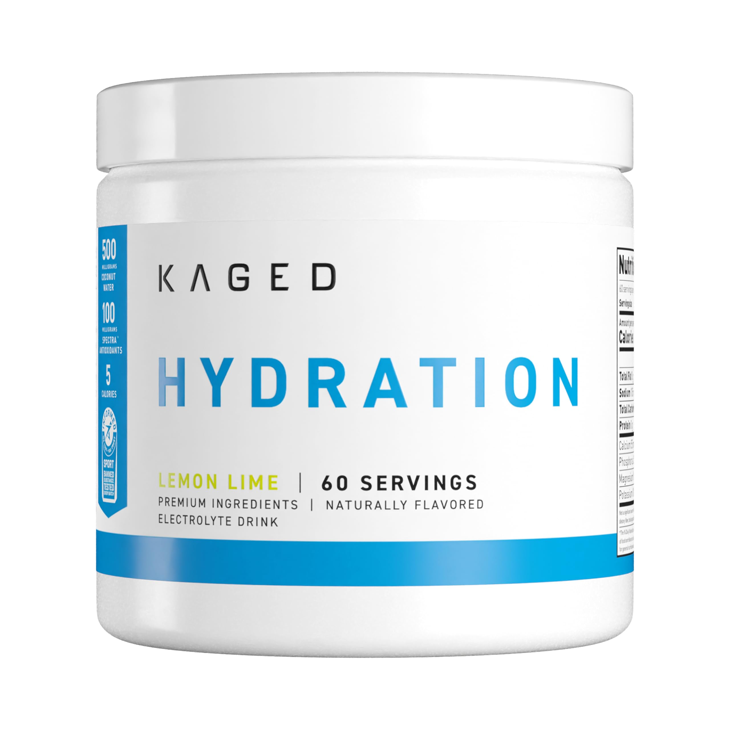 Kaged Sugar Free Hydration Electrolyte Powder