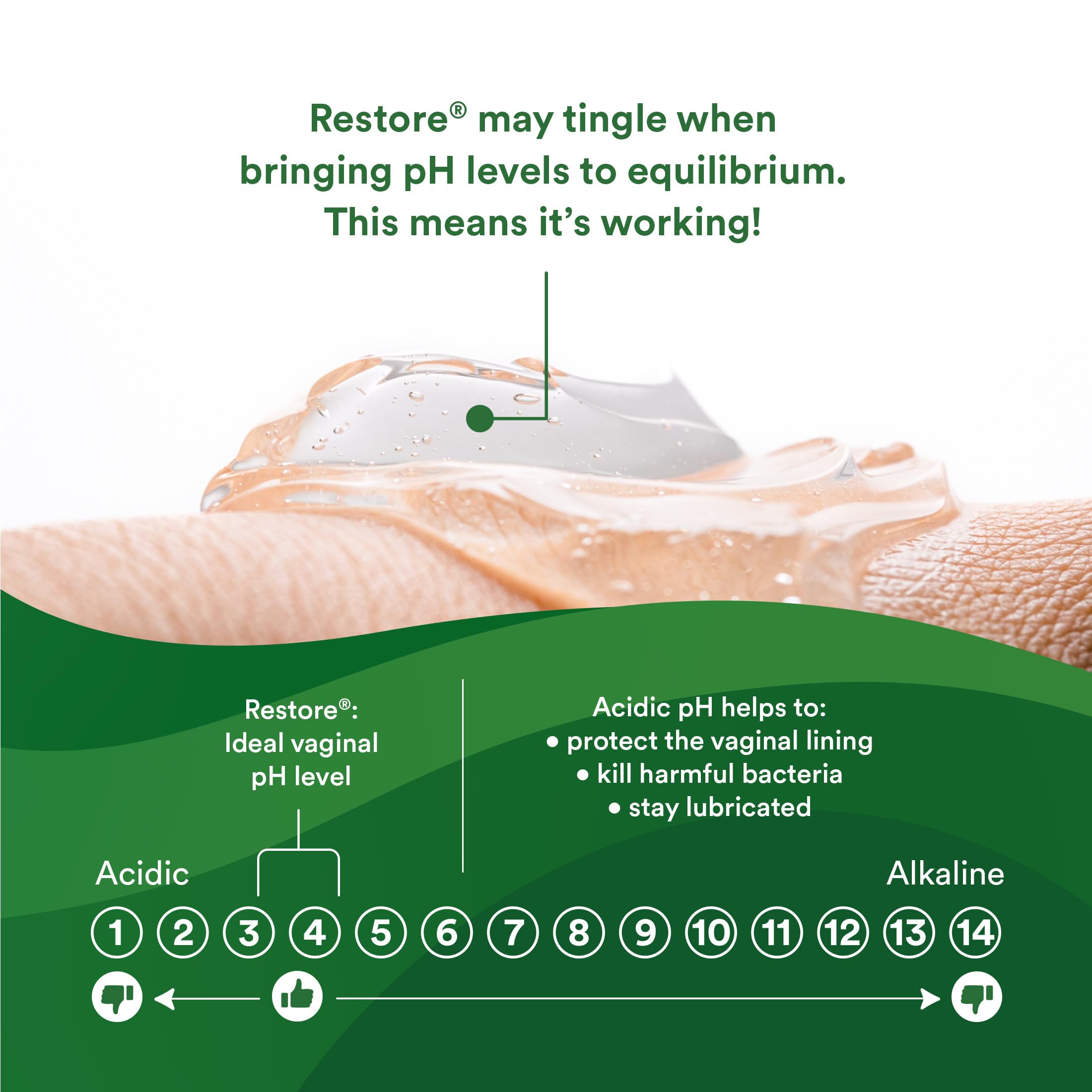 Vaginal Gel by Good Clean Love Restore – pH Balanced

