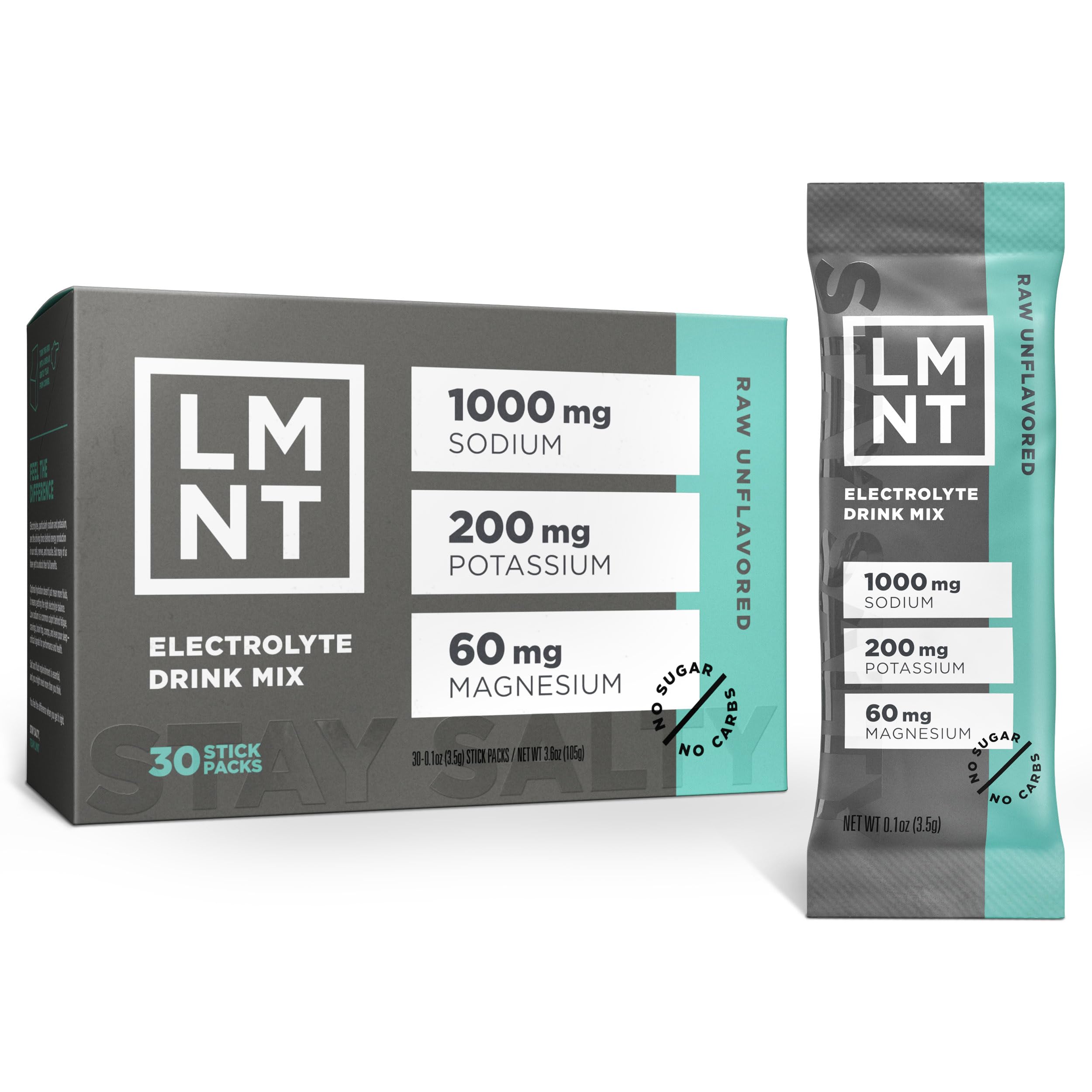 LMNT Zero Sugar Electrolyte Drink Mix