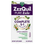 ZzzQuil PURE Zzzs Complete Sleep Melatonin 10 mg Sleep Aid