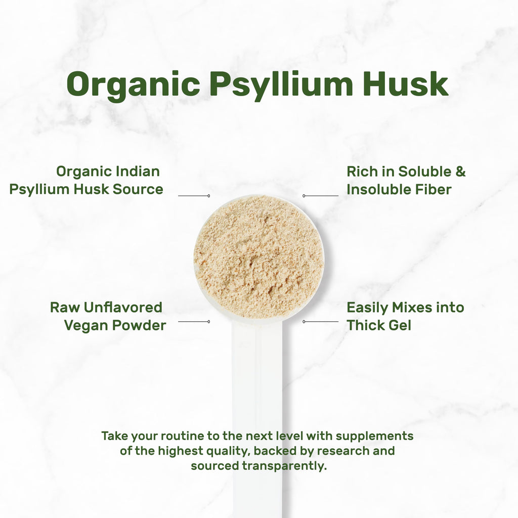 Deal Supplement Organic Psyllium Husk Powder for Digestion

