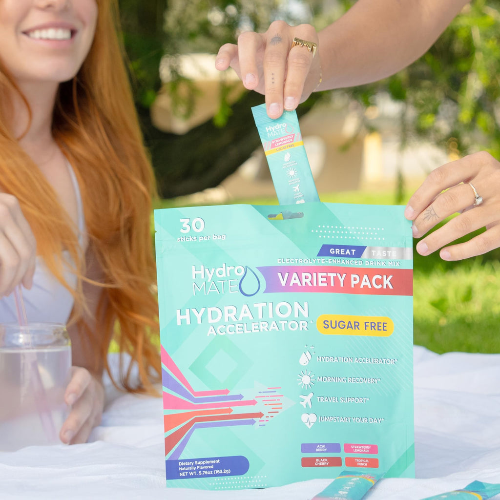 HydroMATE Electrolyte Powder Sugar-Free Hydration

